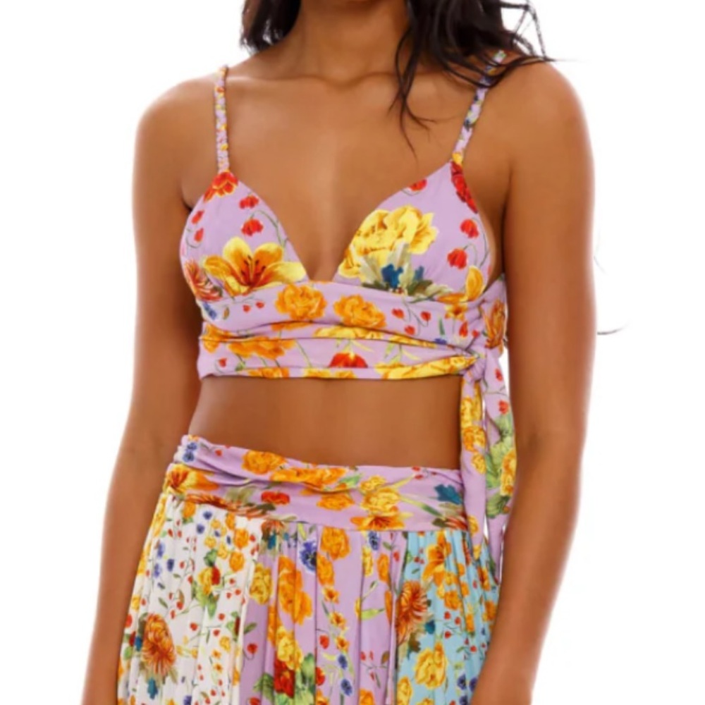 Agua Bendita Noor Crop size S NWOT